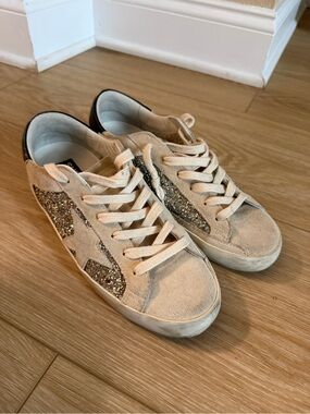 Golden Goose Superstar Glitter Sneakers